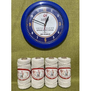 Бавовняний  канат 3 мм 100 метрів