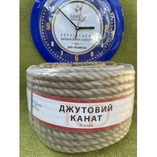 Джутовий канат 14 мм 50 метрів 2сорт