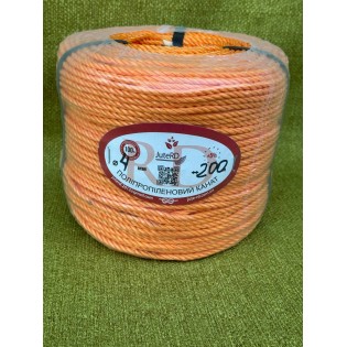 Поліпропіленовий канат 4 мм  200 метрів