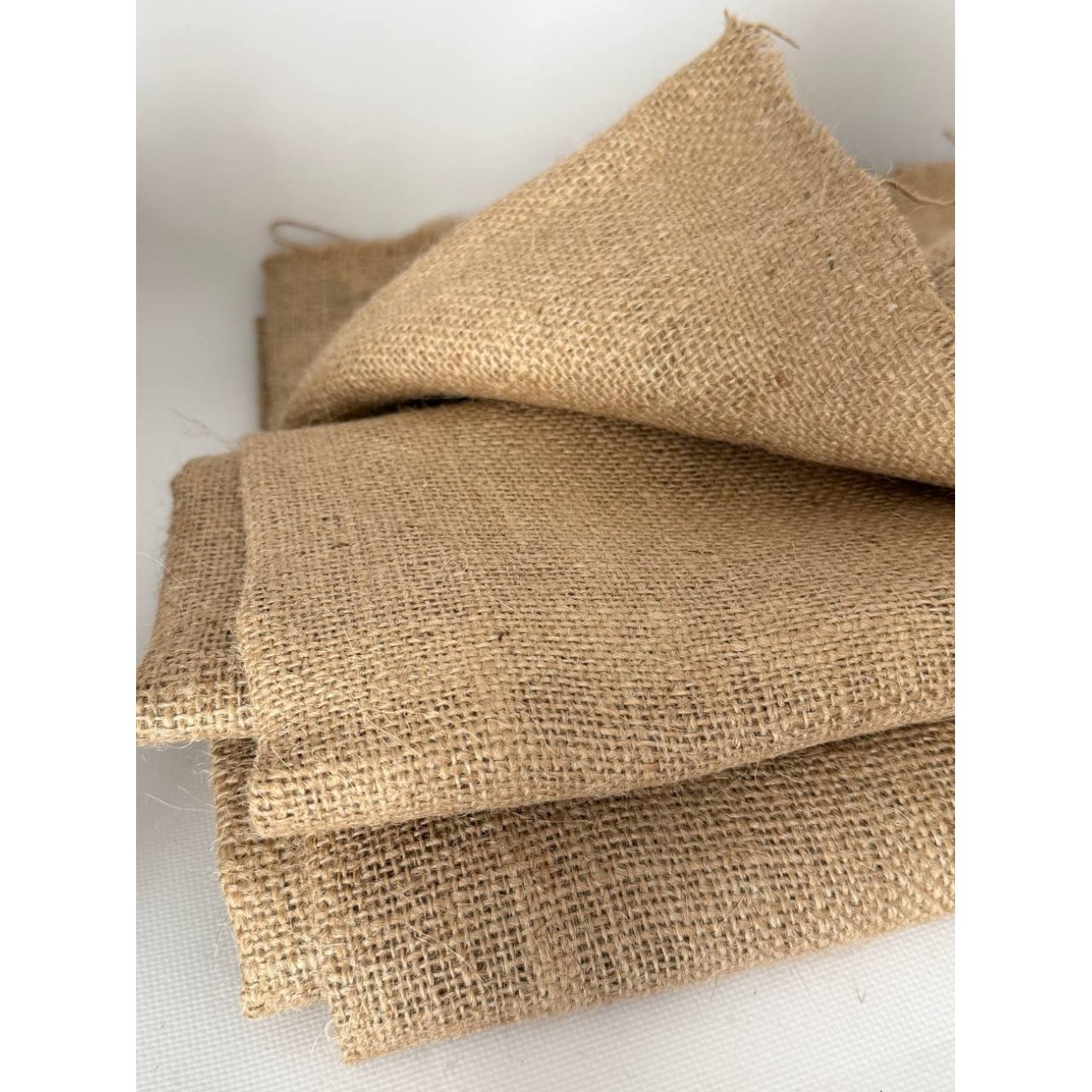 Мішковина/тканина джутова 300г/м шириною 1.5 метрів довжиною 100 метрів