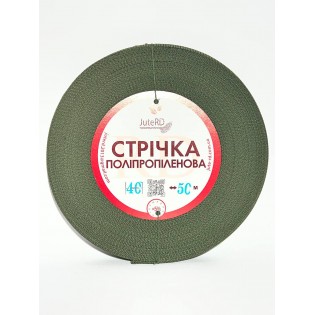 Поліпропіленова стрічка 40 мм 50 метрів хакі