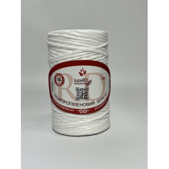 Поліпропіленовий шпагат білий без втулки