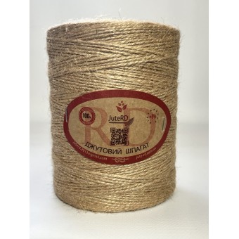 Джутовий шпагат ПРЕМІУМ  3 нитки