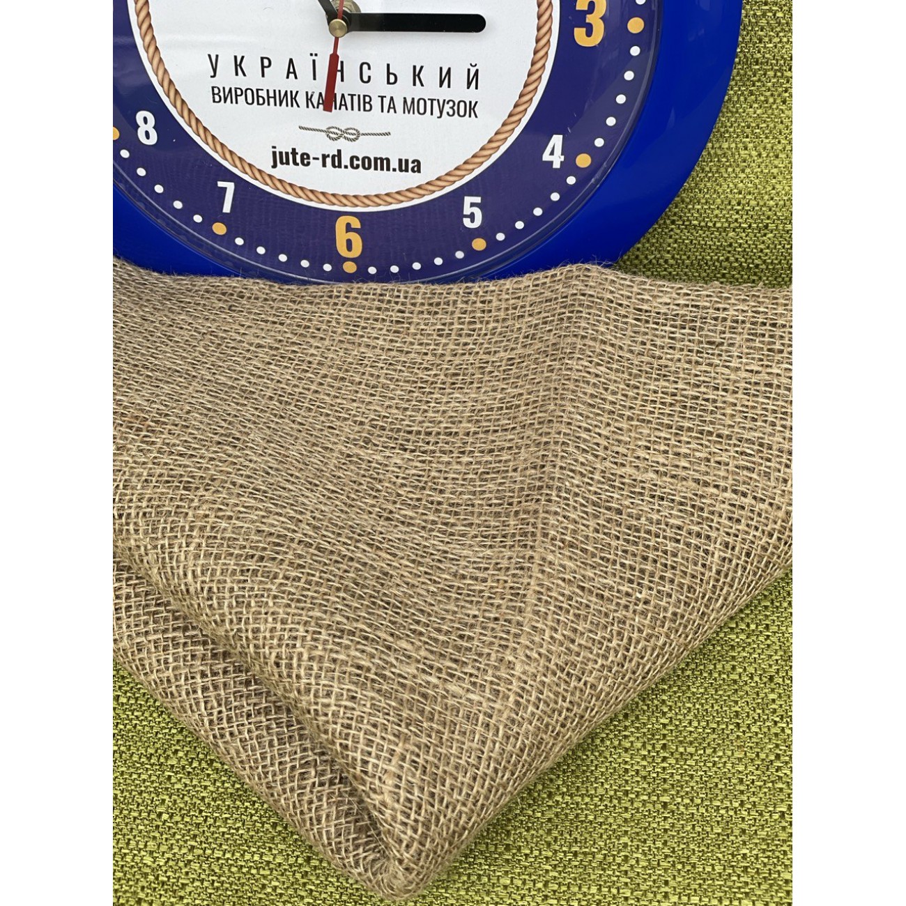 Мішковина джутова 200г/м  рулон 100 метрів